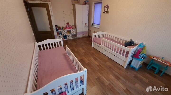 Детская кровать с ящиками от 3 лет