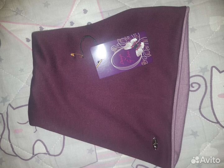 Шапка и снуд женские. Новые