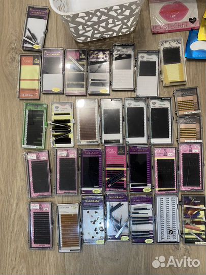 Все для наращивания ресниц, материалы