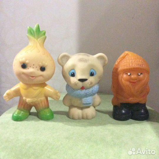 Резиновые игрушки 15 шт СССР
