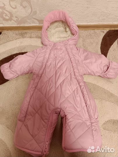 Зимний комбинезон для девочки
