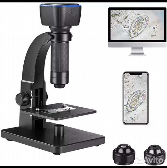 Цифровой микроскоп Wi-Fi 2000х