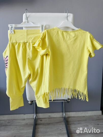 Летние вещи на девочку пакетом 116 122 6-7 лет