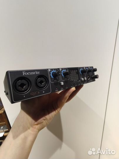 Аудиоинтерфейс focusrite saffire pro 24 dsp