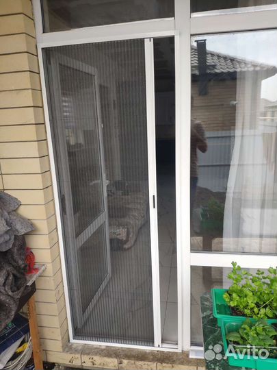 Москитная сетка плиссе (гармошка)