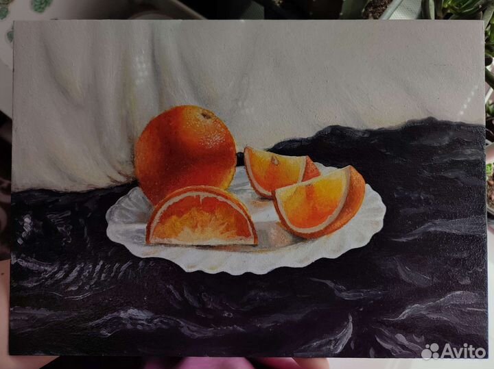 Картина маслом на холсте натюрморт