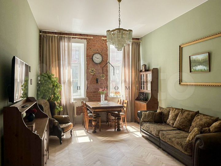 2-к. квартира, 76 м², 2/6 эт.