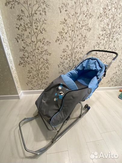 Коляска санки