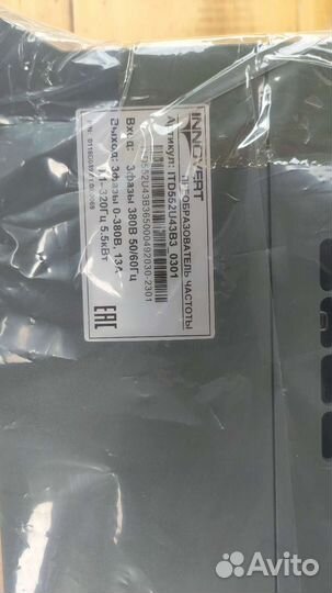 Векторный преобразователь частоты ITD552U43B3