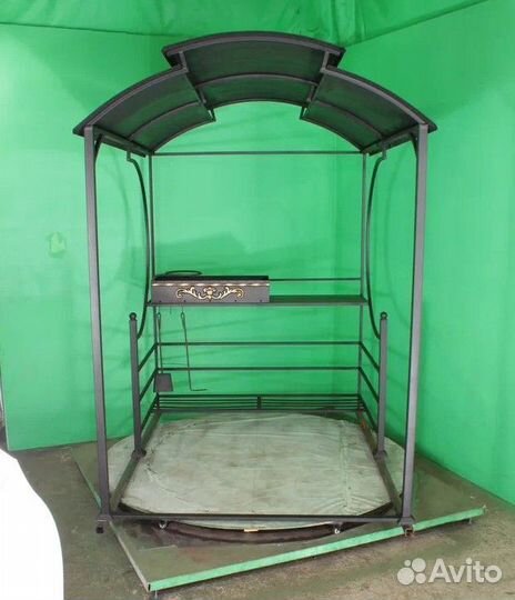 Мангальная зона для дачи Модель Лонг