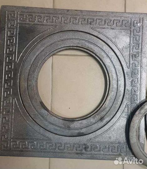 Плита чугунная под казан