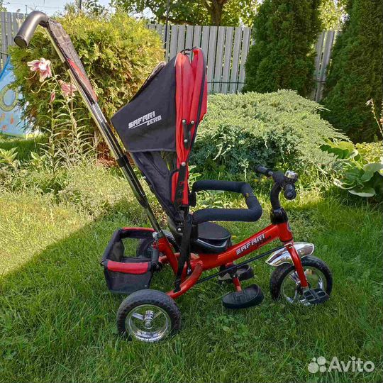 Детский велосипед с ручкой