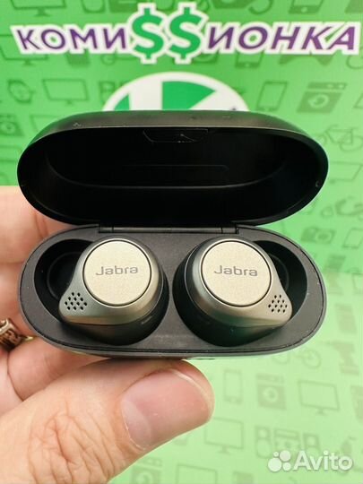 BT наушники Jabra Elite 75t. Отличное состояние