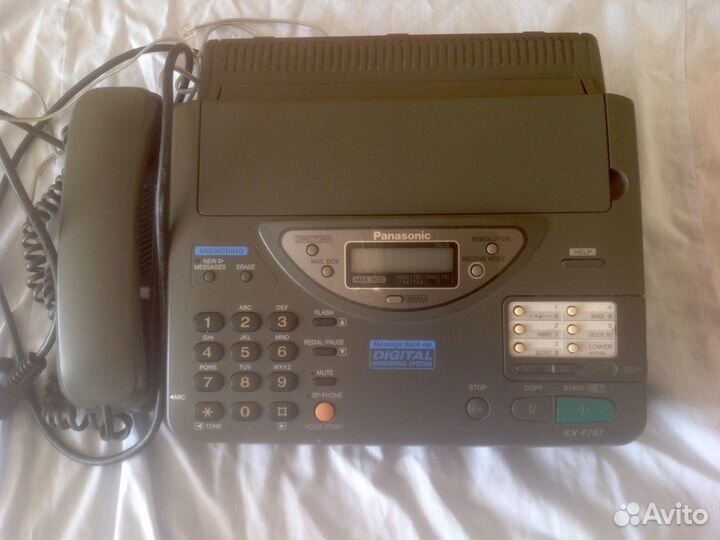 Факс/телефон Panasonic KX-F707