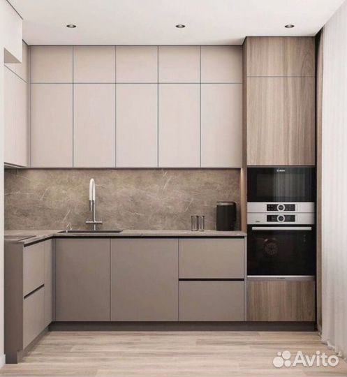 Встроенный кухонный гарнитур