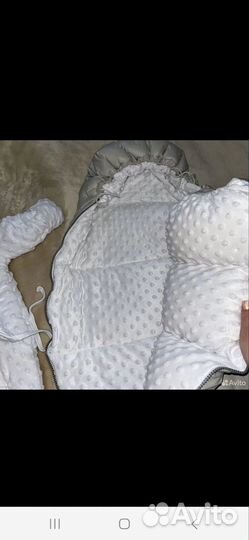 Зимний конверт и комбинезон