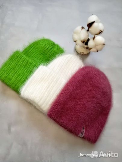 Шапка из пуха норки