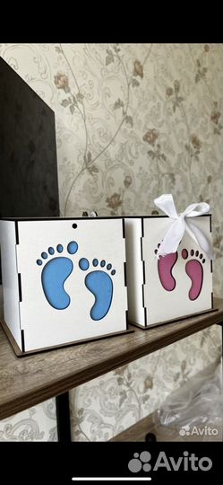 Ящик мальчик и девочка на свадьбу