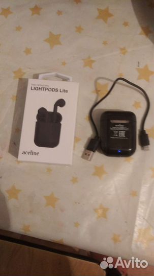 Без проводные наушники lightpods Lite новые