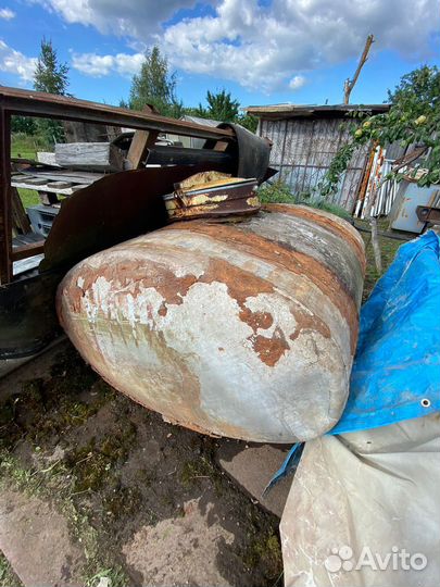 Бочка алюминиевая из под молока