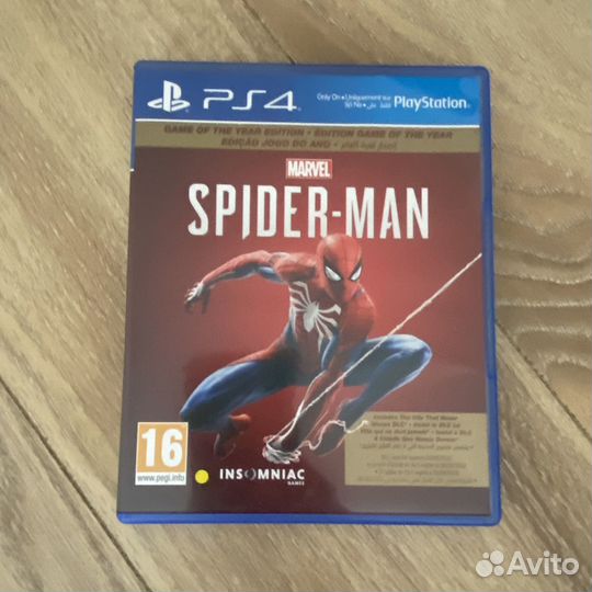 Человек паук goty ps4 ps5