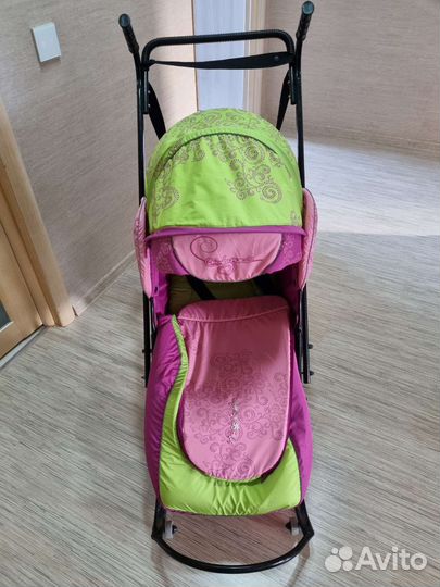 Коляска санки