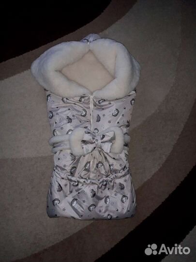 Конверт на выписку зимний