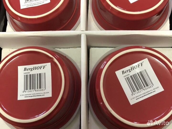 Новый набор форм 8 шт для запекания BergHoff