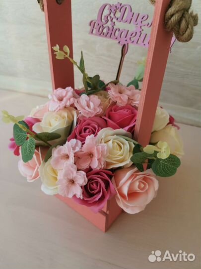 Мыльные букеты