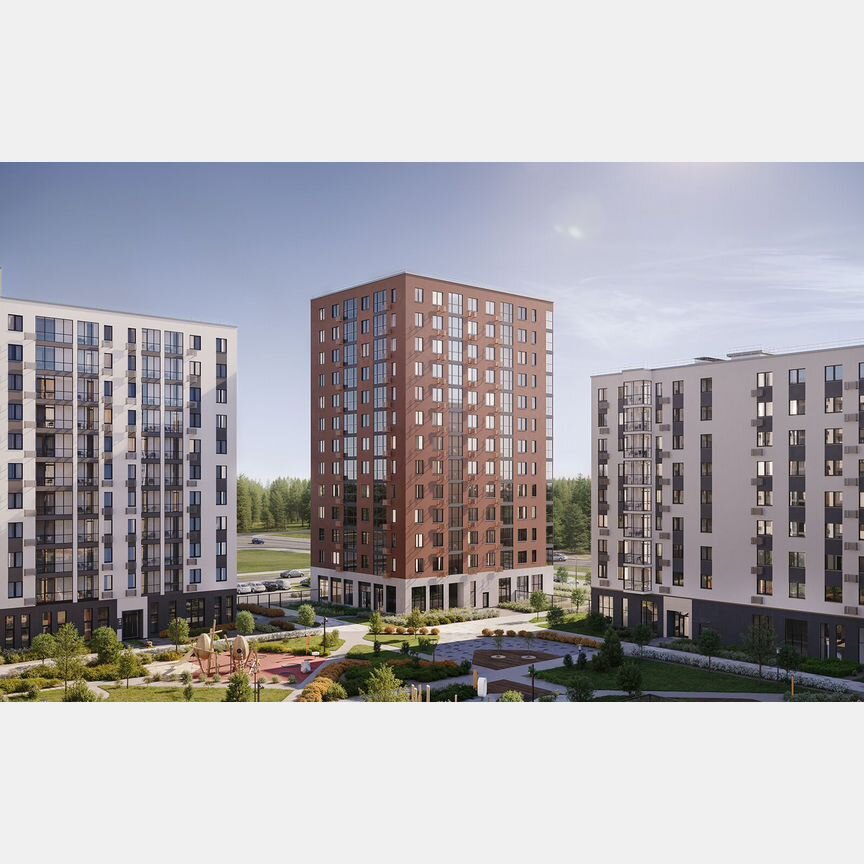 3-к. квартира, 67,1 м², 11/13 эт.