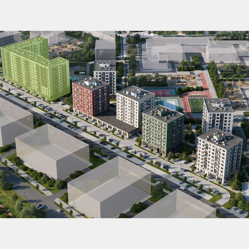 1-к. квартира, 36,9 м², 11/11 эт.