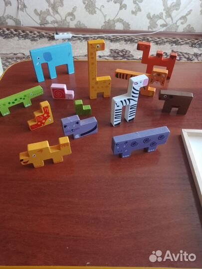 Развивающие деревянные игрушки