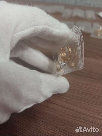 Серьги медицинский сплав, ассортимент