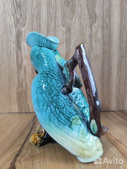 Фаянс Кувшин «Попугай» 20 век СССР