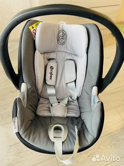 Автолюлька Cybex aton q + Cybex База isofix