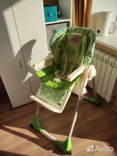 Стульчик для кормления chicco polly