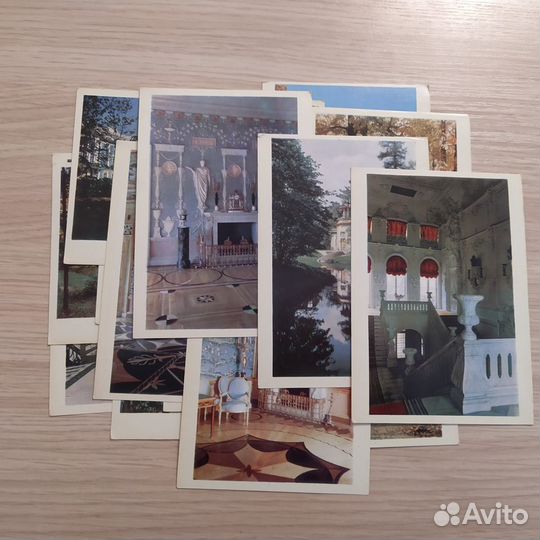 Пригороды Ленинграда. Наборы открыток СССР