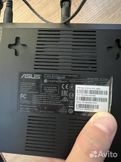 Роутер asus rt-n18u