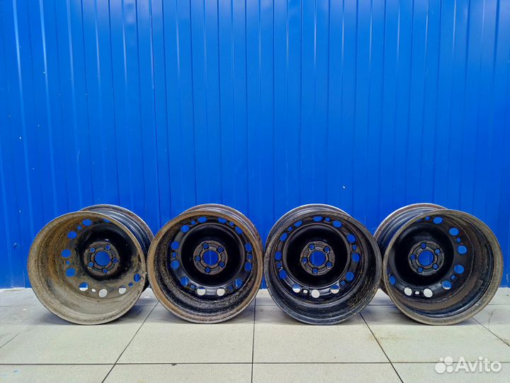 Диск штампованный R15 / 5x100 J6 38ET DIA57.1