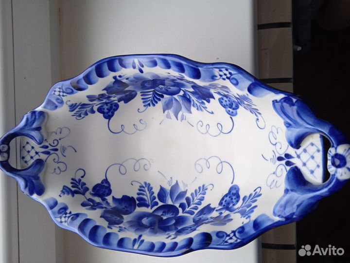 Ладья авторская Гжель 34/17/12