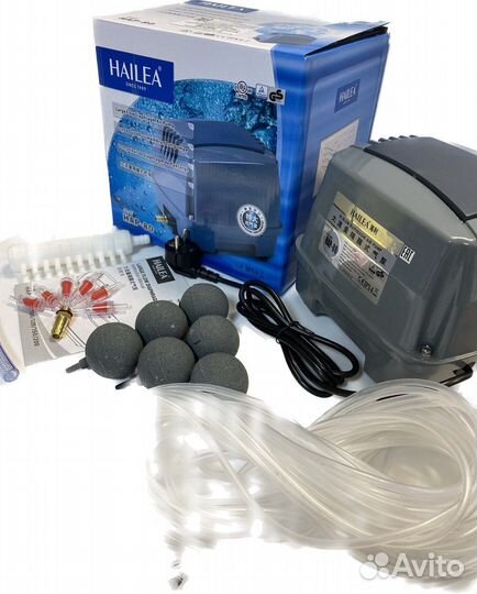 Мембранный компрессор Hailea HAP 80 - комплект