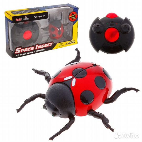 Жук на Р/У ползает по стенам