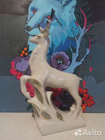 Фарфоровый олень