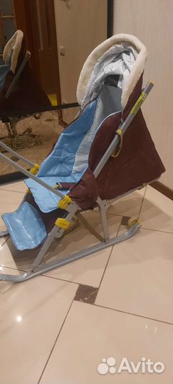 Санки коляска ника