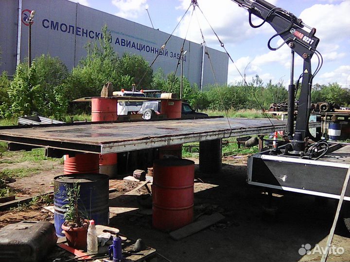 Платформа для грузовика 6,2 х 2,5м. подрамник 