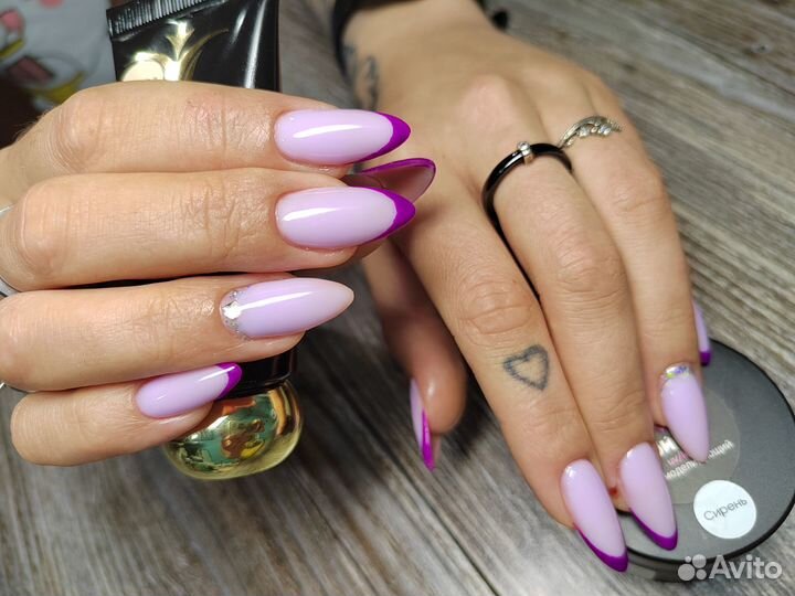 Маникюр гель лак