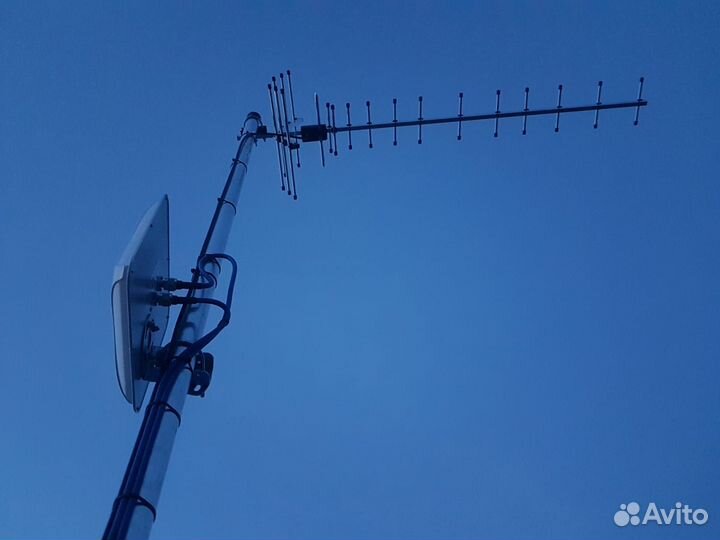 Телевидение + Интернет в загородный дом