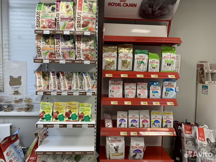 Корм для кошек и собак