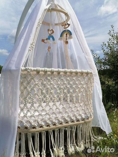 Люлька с балдахином