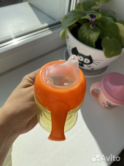 Бутылочки avent Поильники + подарок пустышки